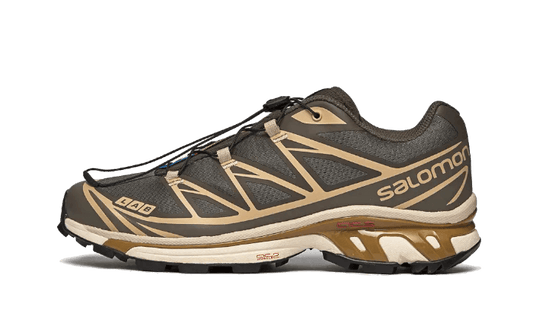 Sneakers éditions limitées et authentiques Salomon XT-6 Beluga Dull Gold - L47136200 - Kickzmi