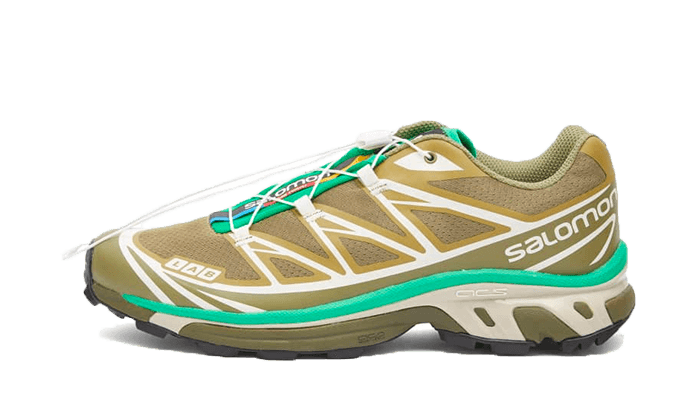 Sneakers éditions limitées et authentiques Salomon XT-6 Dried Herb - L47293500 - Kickzmi