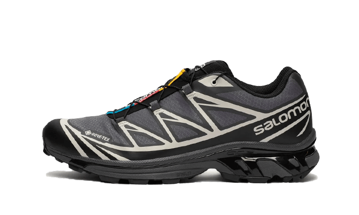 Sneakers éditions limitées et authentiques Salomon XT-6 Gore-Tex Black Lunar Rock - L41663500 - Kickzmi