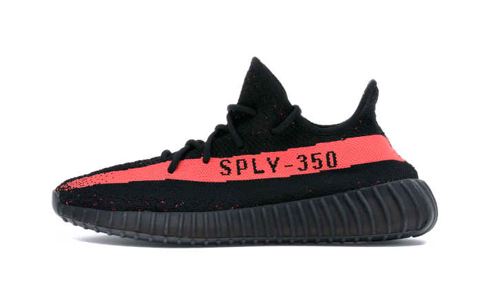Sneakers éditions limitées et authentiques Adidas Yeezy Boost 350 V2 Core Black Red - BY9612 - Kickzmi