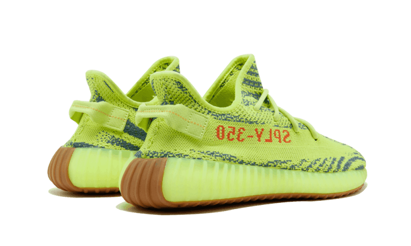 Sneakers éditions limitées et authentiques Adidas Yeezy Boost 350 V2 Semi Frozen Yellow - B37572 - Kickzmi