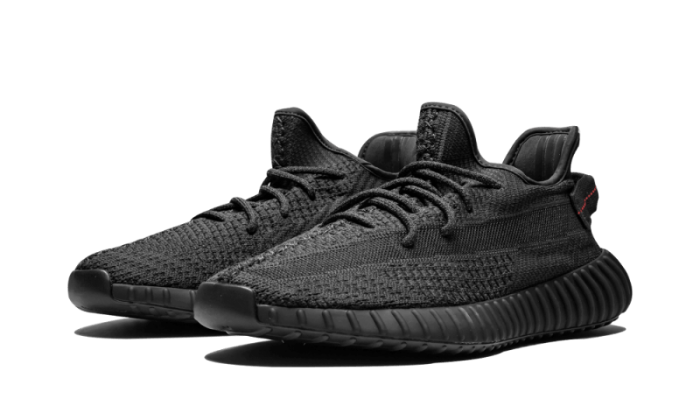 Sneakers éditions limitées et authentiques Adidas Yeezy Boost 350 V2 Static Black (Reflective) - FU9007 - Kickzmi