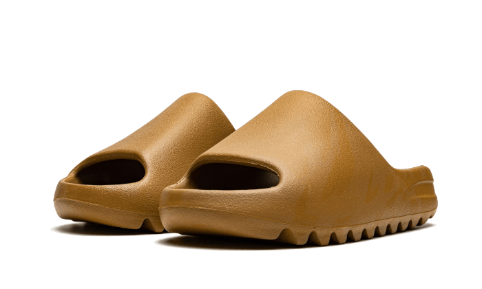 Sneakers éditions limitées et authentiques Adidas Yeezy Slide Ochre - GW1931 - Kickzmi