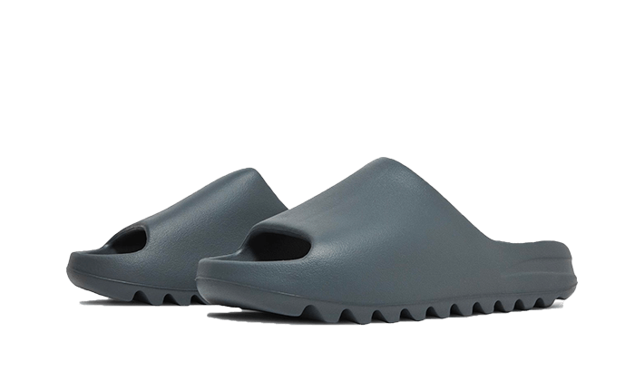 Sneakers éditions limitées et authentiques Adidas Yeezy Slide Slate Grey - ID2350 - Kickzmi