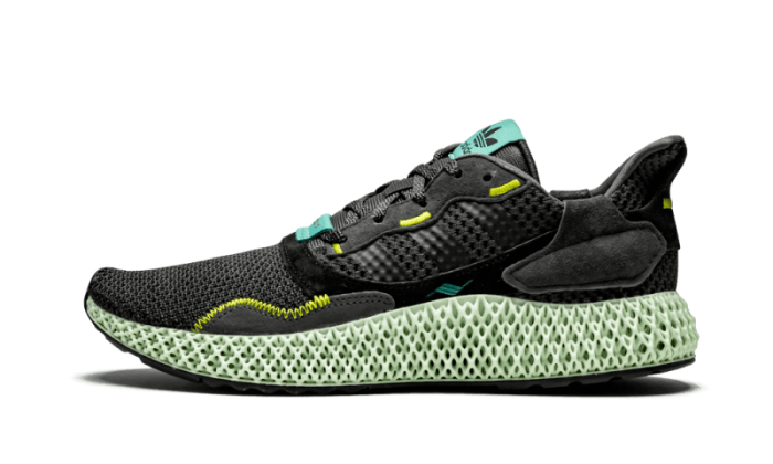 Sneakers éditions limitées et authentiques Adidas ZX 4000 4D Carbon - BD7865 -  Kickzmi