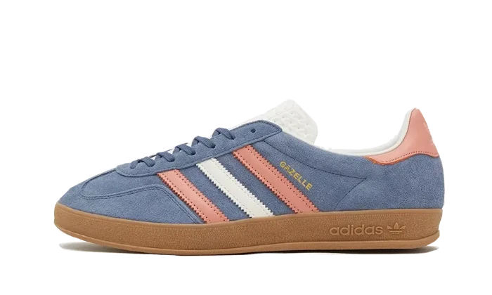 Adidas Gazelle Indoor Blue Blink Wonder Clay - IG1640 - Kickzmi