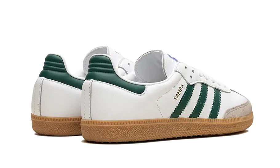 Adidas Samba OG White Collegiate Green Gum - IE3437 - Kickzmi