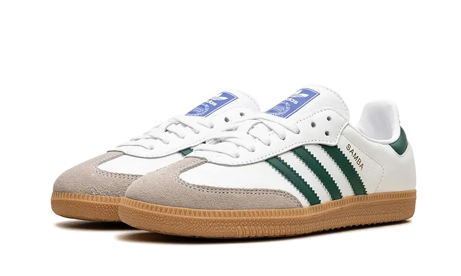 Adidas Samba OG White Collegiate Green Gum - IE3437 - Kickzmi