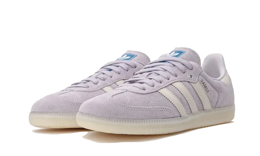 Adidas Samba OG Silver Dawn Chalk White - IG6176 - Kickzmi