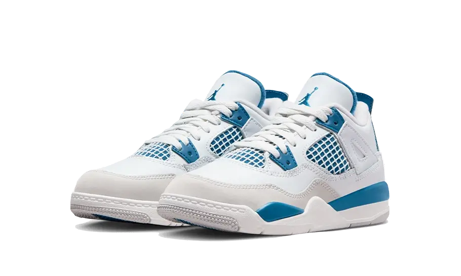 Nike Air Jordan 4 Retro Military Blue (2024) Enfant (PS) - BQ7669-141