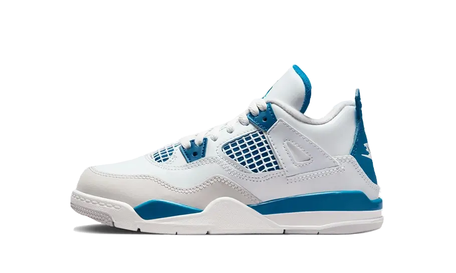 Nike Air Jordan 4 Retro Military Blue (2024) Enfant (PS) - BQ7669-141