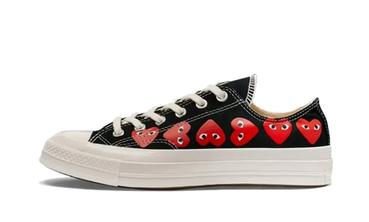 Converse Chuck Taylor All Star 70 Ox Comme des Garcons PLAY Multi-Heart Black - AZ-K126-001