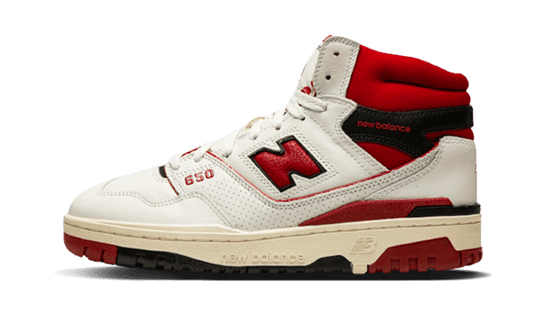 New Balance 650R Aime Leon Dore White Red - BB650RE1 - Kickzmi