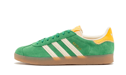 Sneakers éditions limitées et authentiques Adidas Gazelle Preloved Cream Green - IE3692 - Kickzmi