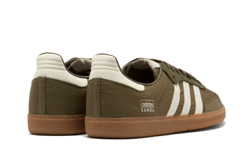 Sneakers éditions limitées et authentiques Adidas Samba OG Focus Olive Gum - IE3440 - Kickzmi