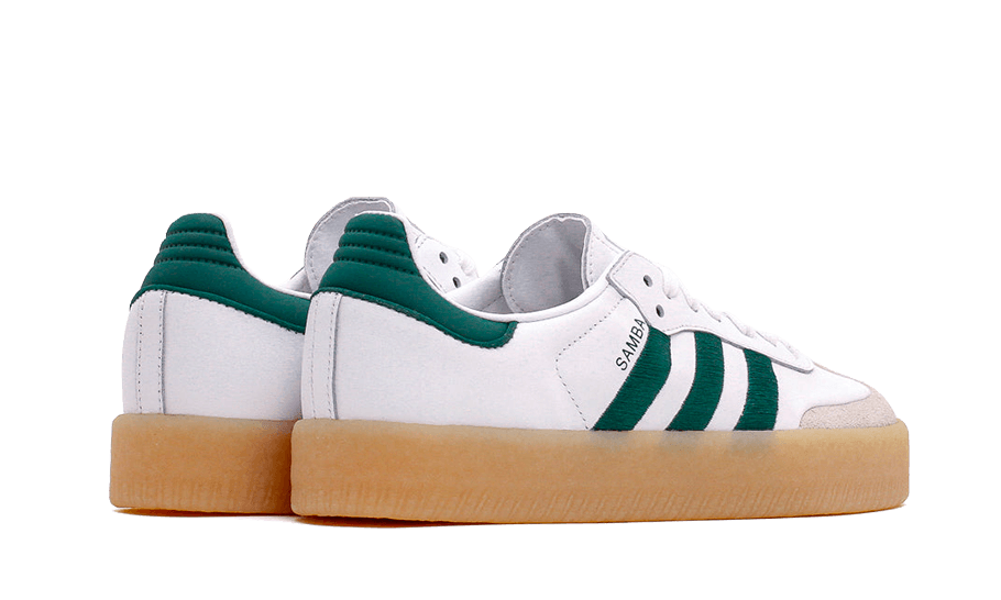 Sneakers éditions limitées et authentiques Adidas Samba White Collegiate Green Gum - ID0440 - Kickzmi