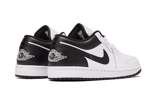 Sneakers éditions limitées et authentiques Air Jordan Air Jordan 1 Low White Black - 553560-132 / 553558-132 - Kickzmi