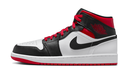 Sneakers éditions limitées et authentiques Air Jordan Air Jordan 1 Mid Gym Red Black Toe - DQ8426-106 / DQ8423-106 - Kickzmi