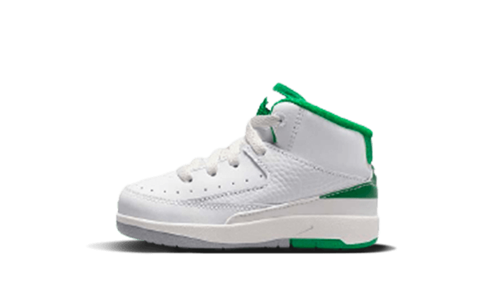 Sneakers éditions limitées et authentiques Air Jordan 2 Retro Lucky Green Bébé (TD) - DQ8563-103 - Kickzmi