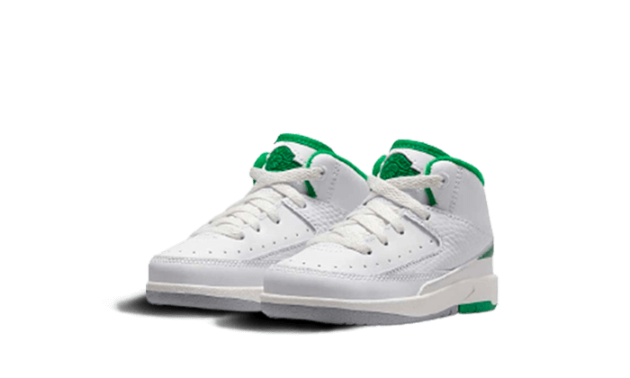 Sneakers éditions limitées et authentiques Air Jordan 2 Retro Lucky Green Bébé (TD) - DQ8563-103 - Kickzmi
