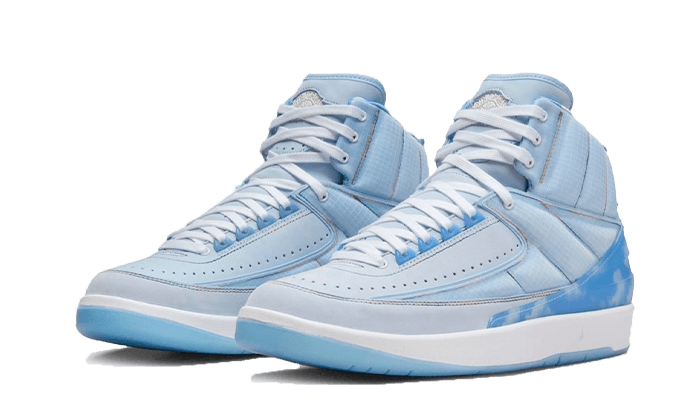 Sneakers éditions limitées et authentiques Air Jordan Air Jordan 2 Retro J Balvin Celestine Blue - DQ7691-419 - Kickzmi