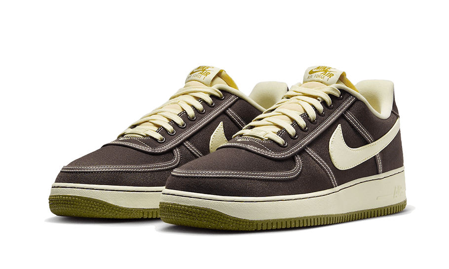 Sneakers éditions limitées et authentiques Nike Air Force 1 '07 PRM Baroque Brown - CI9349-201 - Kickzmi