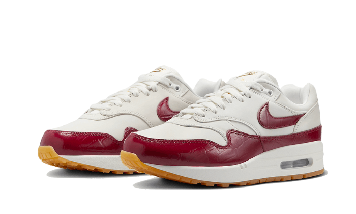 Sneakers éditions limitées et authentiques Nike Air Max 1 LX Team Red Sail - FJ3169-100 - Kickzmi