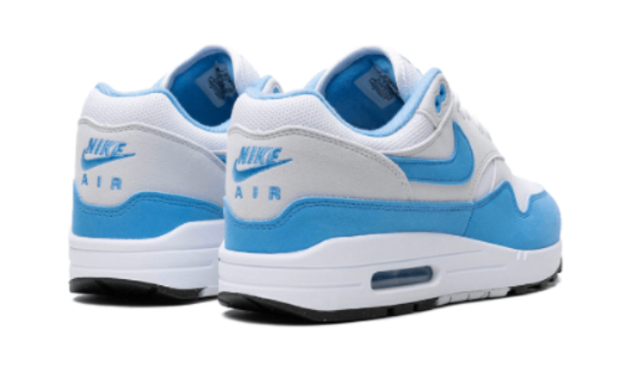 Sneakers éditions limitées et authentiques Nike Air Max 1 White University Blue - FD9082-103 - Kickzmi