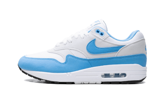 Sneakers éditions limitées et authentiques Nike Air Max 1 White University Blue - FD9082-103 - Kickzmi