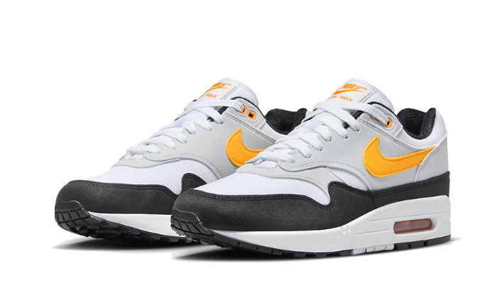 Sneakers éditions limitées et authentiques Nike Air Max 1 White University Gold - FD9082-104 - Kickzmi