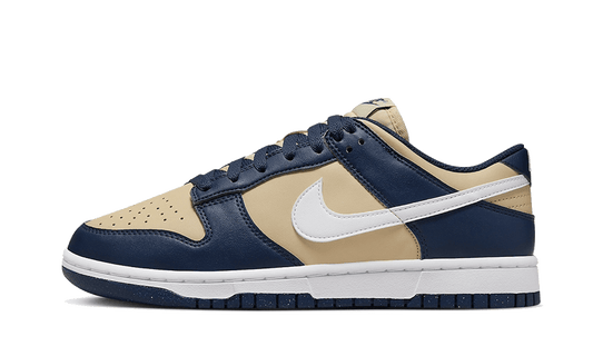 Sneakers éditions limitées et authentiques Nike Dunk Low Next Nature Midnight Navy Gold - DD1873-401 - Kickzmi