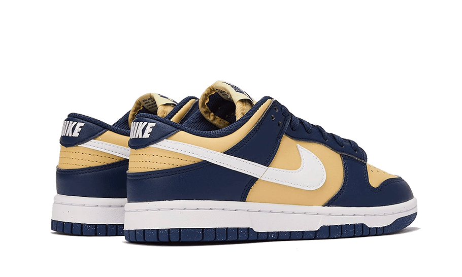 Sneakers éditions limitées et authentiques Nike Dunk Low Next Nature Midnight Navy Gold - DD1873-401 - Kickzmi