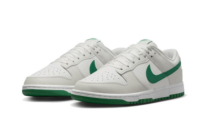 Sneakers éditions limitées et authentiques Nike Dunk Low Retro Summit White Malachite - DV0831-107 - Kickzmi