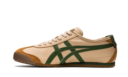 Sneakers éditions limitées et authentiques Asics Onitsuka Tiger Mexico 66 Beige Grass Green - 1183C102-250/DL408-1785 - Kickzmi