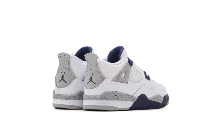 Sneakers éditions limitées et authentiques Air Jordan 4 Midnight Navy Bébé (TD) - BQ7670-140 - Kickzmi