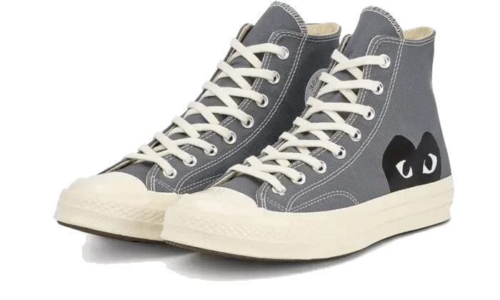 Converse Chuck Taylor All-Star 70s Hi Comme des Garçons PLAY Steel Grey - 171847C - Kickzmi