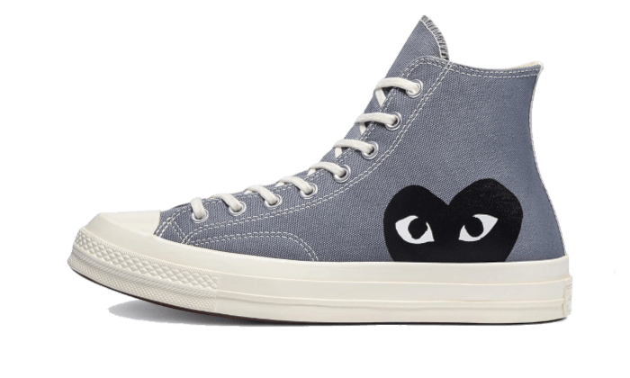 Converse Chuck Taylor All-Star 70s Hi Comme des Garçons PLAY Steel Grey - 171847C - Kickzmi