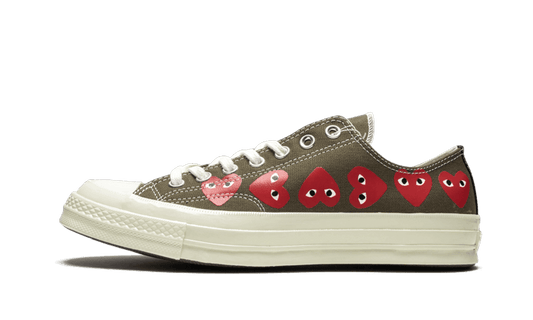 Converse Chuck Taylor All-Star 70s Ox Comme des Garçons PLAY Multi Heart Green - 162976C - Kickzmi