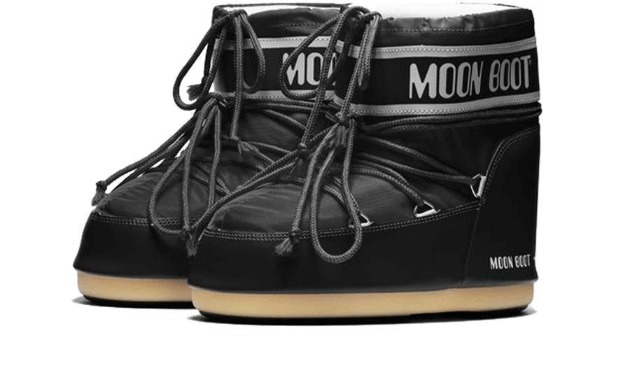 Moon Boot Icon Low Black Nylon - 14093400001