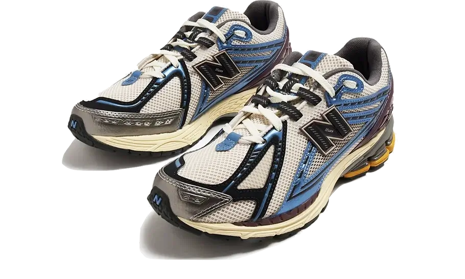 Sneakers éditions limitées et authentiques New Balance 1906R Metallic Blue - M1906RRB - Kickzmi