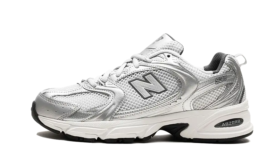 New Balance 530 Grey Matter Silver Metallic - MR530LG - Kickzmi