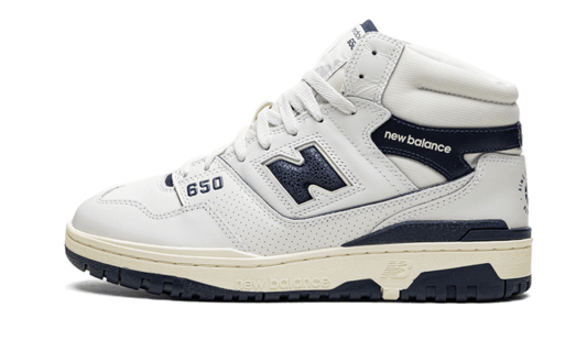 New Balance 650R Aime Leon Dore White Navy - BB650RD1 - Kickzmi