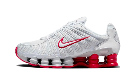 Sneakers éditions limitées et authentiques Nike Shox TL Platinum Tint Gym Red - FZ4344-001 - Kickzmi