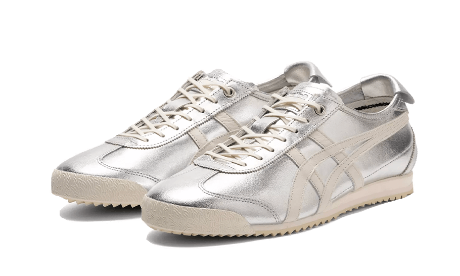 Sneakers éditions limitées et authentiques Asics Onitsuka Tiger Mexico 66 Silver - THL7C2-9399 - Kickzmi