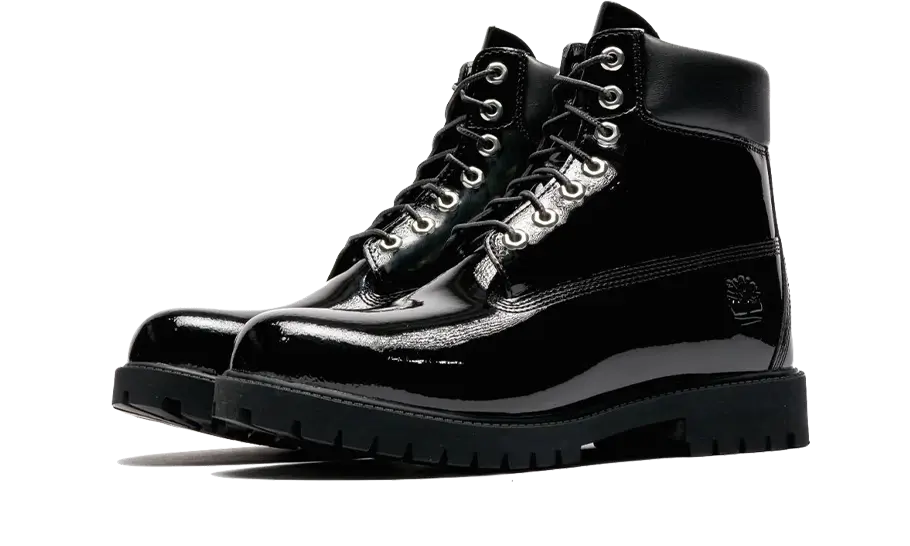 Timberland 6" Veneda Carter Patent Leather Boot Black Patent - TB0A6D8ZEL61 - Kickzmi