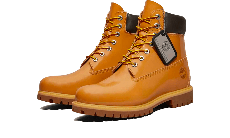 Timberland 6" Veneda Carter Patent Leather Boot Wheat Patent - TB0A65J32311 - Kickzmi