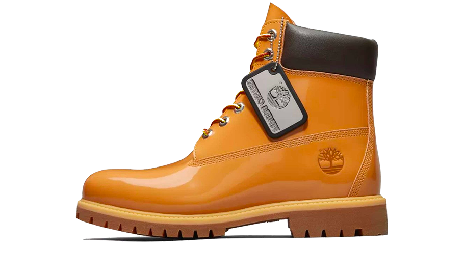 Timberland 6" Veneda Carter Patent Leather Boot Wheat Patent - TB0A65J32311 - Kickzmi