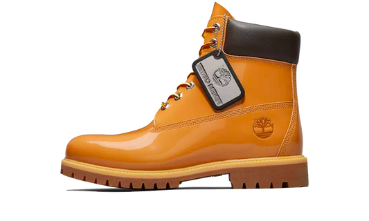 Timberland 6" Veneda Carter Patent Leather Boot Wheat Patent - TB0A65J32311 - Kickzmi